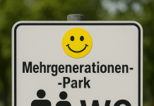 Toilettenanlage Mehrgenerationenpark geöffnet
